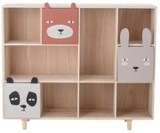 Libreria per bambini in legno massiccio pavlovnie 107x89 cm Calle - Bloomingville Mini