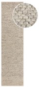 Tappeto in lana grigio chiaro 60x230 cm Minerals - Flair Rugs