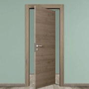 Porta rototraslante Swin rovere corda L 70 x H 210 cm reversibile