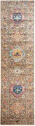 Samarkand Tappeto 290 x 80 Grigio (Pakistan) Annodato A Mano
