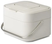 Contenitore per rifiuti compostabili bianco da 4 L Intelligent Waste - Joseph Joseph