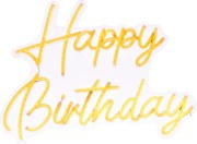 Atmosphera - Neon da parete a LED BUON COMPLEANNO LED/5V