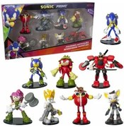 Figure Articolate Sonic Prime 8 Pezzi