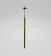 Thalassia sg/i -  sospensione colore oro a led 3000k 398lm 7w  ad i...