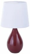 Lampada da tavolo Versa Camy Rosso Ceramica (20 x 35 x 20 cm)