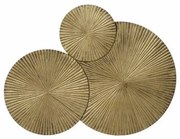 Decorazione da Parete DKD Home Decor Cerchi Legno MDF (107 x 2 x 81 cm)