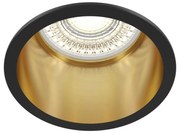 Faretto Da Incasso Moderno Reif Alluminio Nero 1 Luce