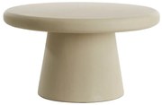 Tavolino rotondo beige ø 70 cm Kulona - Light & Living