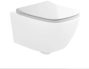 Copriwater per wc in termoindurente slim chiusura soft close Rio