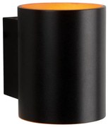 Applique SQUALLA TUBA 1xG9/50W/230V nero/oro