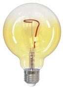 Lampadina LED FILAMENT SHAPE G95 E27/4W/230V 1800K giallo
