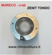 Mareco crab zenit tondo faro da incasso per esterno 12V 35W