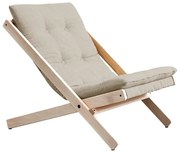Sedia pieghevole Raw/Linen Beige Boogie - Karup Design