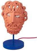 Seletti - Ulysse Mask Lampada da Tavolo Terracotta Seletti