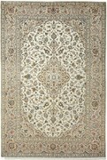Kashan Tappeto persiano 200x290 Beige (Iran) Annodato A Mano