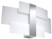 Sollux SL.0350 - Applique CELIA 2xG9/40W/230V cromo/bianco