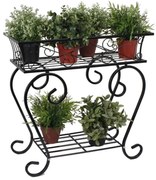 Supporto per fiori in acciaio (altezza totale 58 cm) – Garden Pleasure