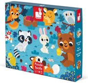 Puzzle Tattile - Gli Animali della Foresta - 20 pezzi