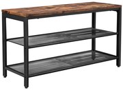 Scarpiera DAVOR marrone/nera