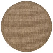 Tappeto da interno/esterno rotondo di colore naturale ø 120 cm Giza 1410 – Ayyildiz Carpets