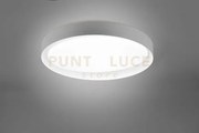 Zeta plafoniera led 24w 2500lm, 2700 - 6500k diffusore bianco con b...