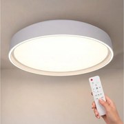 Brilagi-LED Plafoniera LED dimmerabile NANCI LED/60W/230V 3000-6500K Ø 49 cm bianca + telecomando