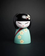 Blogo Design Vaso pop colorato Kokeshi Aika h 15 cm