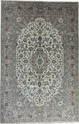 Kashan Tappeto 200 x 300 Beige (Iran) Annodato A Mano