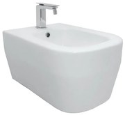 Bidet sospeso bianco opaco tutto evo bianco OLYMPIA CERAMICA L 36 x H 42 x P 53 cm