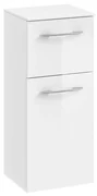 Armadietto bagno a terra Cassca PELIPAL 2 ante P 45 x L 30 x H 73 cm bianco