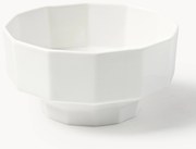 Set di 4 ciotole in porcellana Angoli