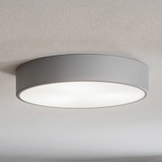 Plafoniera con sensore di movimento Cleo 400 TEMAR LIGHTING, Alluminio / Grigio / Zincato, Soggiorno / Sala da pranzo, Metallo, Moderno, Plafoniera