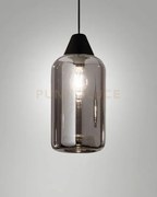 Edison 3491-59-126 vetro fume' piccolo competo di cavo x kit lucid....