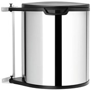 Pattumiera estraibile Built-In BRABANTIA manuale grigio 15 L