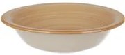 Piatto fondo ceramica 21,5 cm marrone Mirage