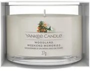 Woodland Weekend Memories, candela votiva profumata Yankee Candle