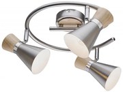 Globo 54807-3 - Faretto AERON 3xE14/25W/230V