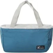 Borsa termica porta pranzo 4 L blu Cooler