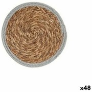 Sottopentola Ø 30 cm Naturale Grigio Fibra naturale (48 Unità)