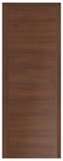 Pannello per porta d'ingresso coordinato Rustic rivestito laminato noce dogato L 95  x H 215 cm, Sp 0.6 mm