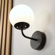 Brilagi - Lampada da parete MALIVA 1xE14/15W/230V nero/bianco