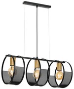 Lampadario a sospensione con filo SINER 3xE27/60W/230V