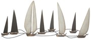 Decorazione murale in metallo 119x51 cm Regata - Mauro Ferretti