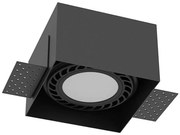 Brosline 3268 - Faretto da incasso CAGE 1xGU10/18W/230V nero