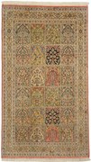 Cashmere Silk Tappeto 160 x 90 Beige (Indian) Annodato A Mano