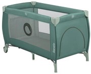 Lionelo - Lettino da viaggio STEFI PLUS Verde oliva