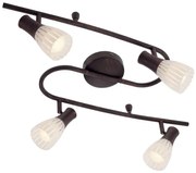 Redo 04-320 - Faretto DIONE 4xE14/28W/230V patina/rame