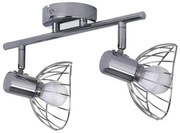 Lampadario Activejet AJE-GIZEL 2P Argentato Metallo 40 W