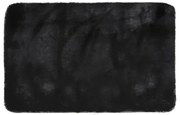 Tappeto doccia nero antiscivolo 40x60 cm in poliestere