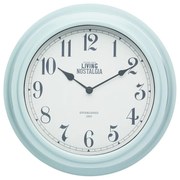 Orologio da parete blu Blu, ⌀ 25,5 cm Living Nostalgia - Kitchen Craft